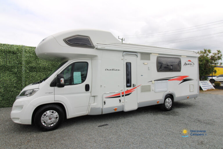 2015 Avan Ovation Fiat M7 Slide Out Island Bed Motorhome